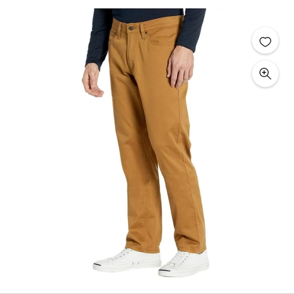 Levi's® 541™ Athletic Taper Fit Twill Pants in Caraway Size 42×34 Mens - Picture 2 of 13